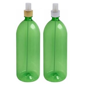 26 FRASCO PLÁSTICO VERDE PET 2L VALVULA SPRAY L BAN