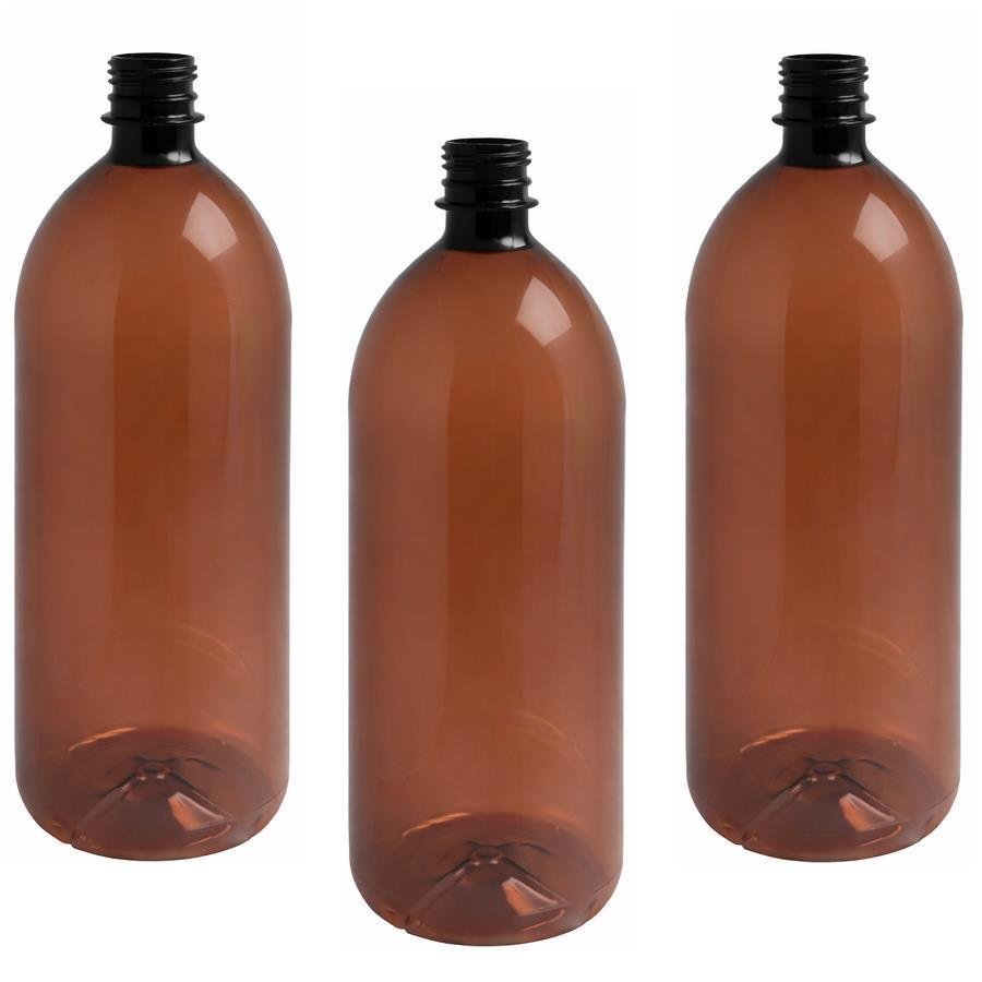 28 FRASCO PLÁSTICO AMBAR PET 2L TAMPA DOSADORA 30ML BAN - Imagem 2