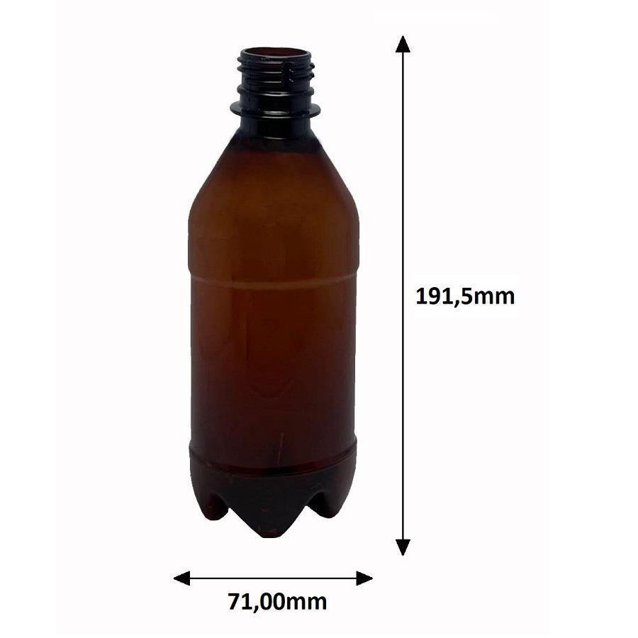 12 FRASCO AMBAR PET 500ML AROMATIZANTE TAMPA BATOQUE AGU - Imagem 8