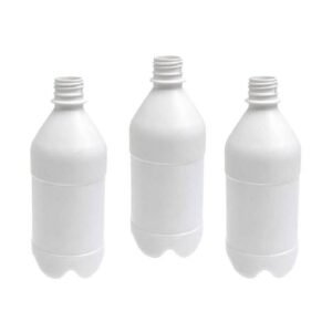 680 FRASCO PLÁSTICO BRANCO PET 500ML SEM TAMPAS AGU