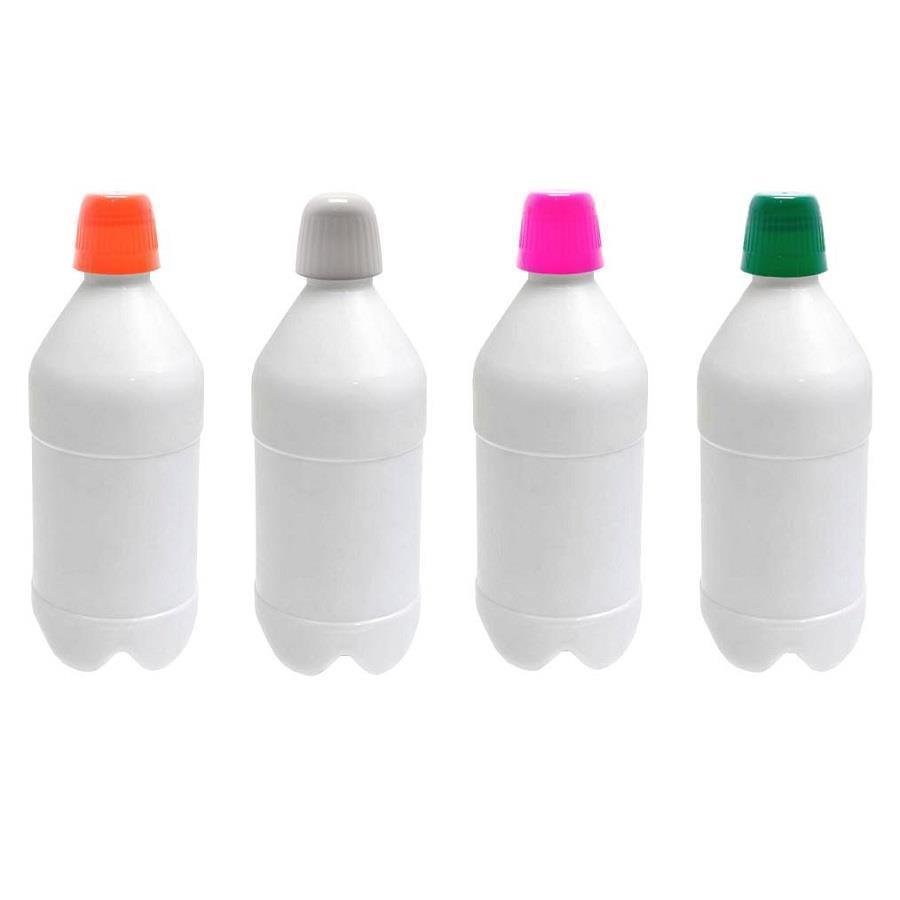 680 FRASCO PLÁSTICO BRANCO 500ML TAMPA DOSADORA 20ML AGU - Imagem 2
