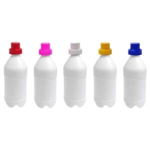 95 FRASCO PLÁSTICO BRANCO PET 500ML TAMPA DOSADORA 30ML AGU