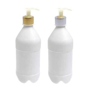 80 FRASCO PLÁSTICO BRANCO PET 500ML VALVULA BICO PATO L AGU