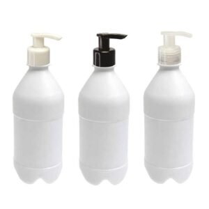 80 FRASCO PLÁSTICO BRANCO PET 500ML VALVULA BICO PATO S AGU