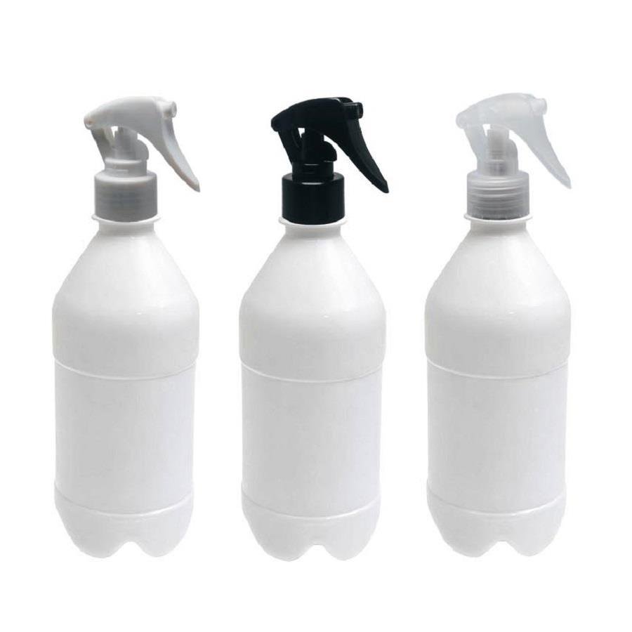 38 FRASCO PLÁSTICO BRANCO 500ML VALVULA MINI GATILHO AGU