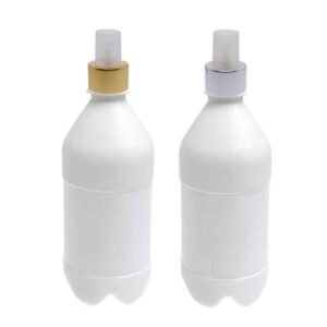 80 FRASCO PLÁSTICO BRANCO PET 500ML VALVULA SPRAY L AGU