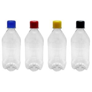 12 FRASCO CRISTAL PET 500ML AROMATIZANTE TAMPA BATOQUE AGU