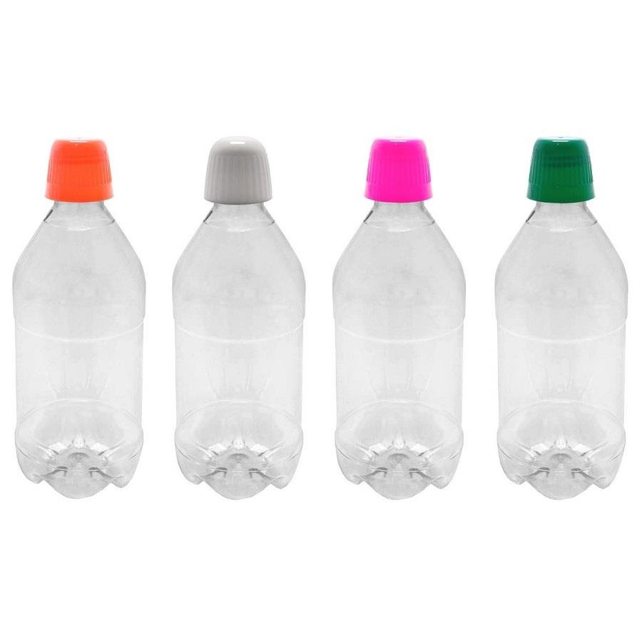 12 FRASCO PLÁSTICO CRISTAL 500ML TAMPA DOSADORA 20ML AGU - Imagem 2
