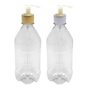 80 FRASCO PLÁSTICO CRISTAL 500ML VALVULA BICO PATO L AGU