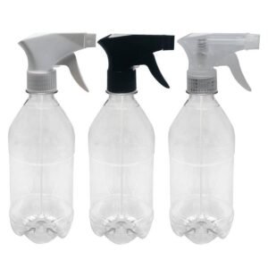 172 FRASCO PLÁSTICO CRISTAL PET 500ML VALVULA GATILHO AGU