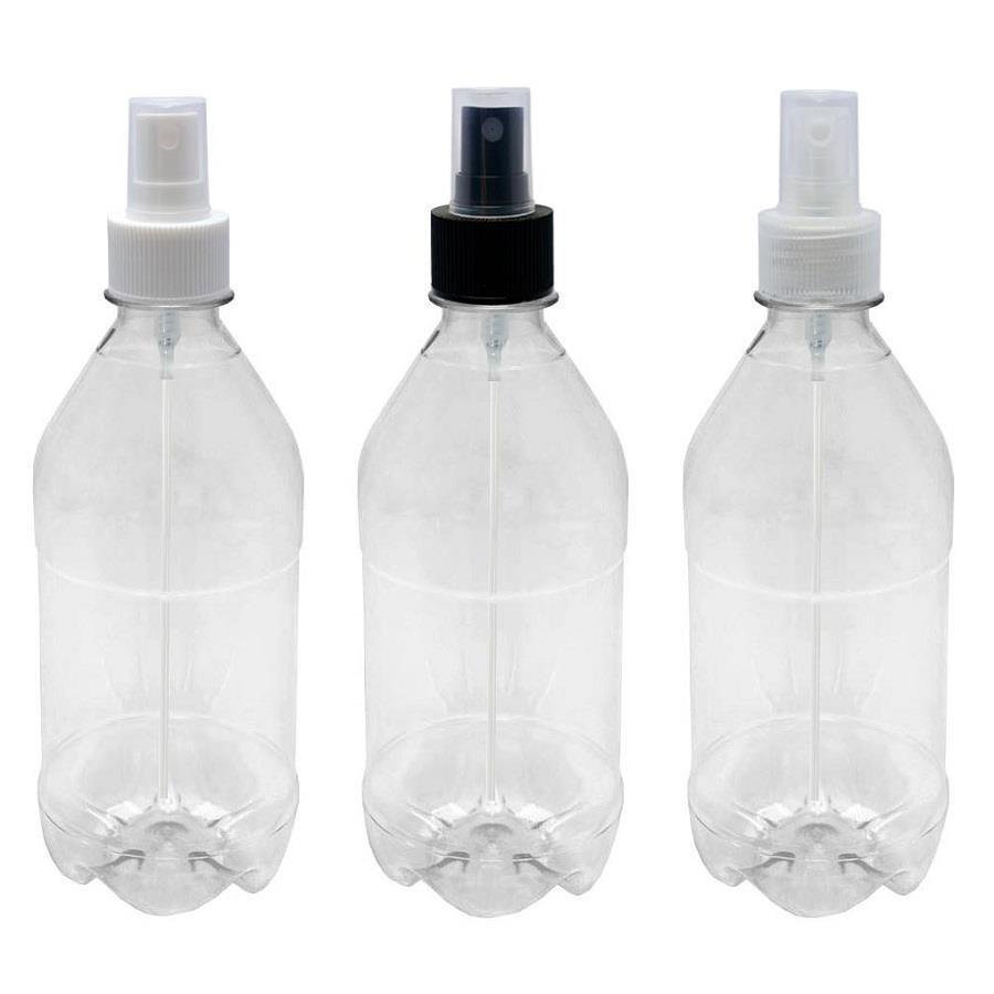 172 FRASCO PLÁSTICO CRISTAL PET 500ML VALVULA SPRAY S AGU