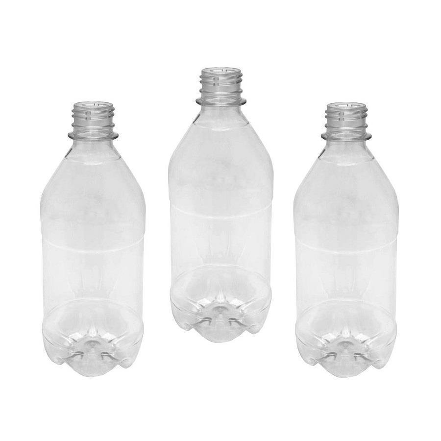 186 FRASCO PLÁSTICO CRISTAL 500ML TAMPA DOSADORA 20ML AGU - Imagem 3