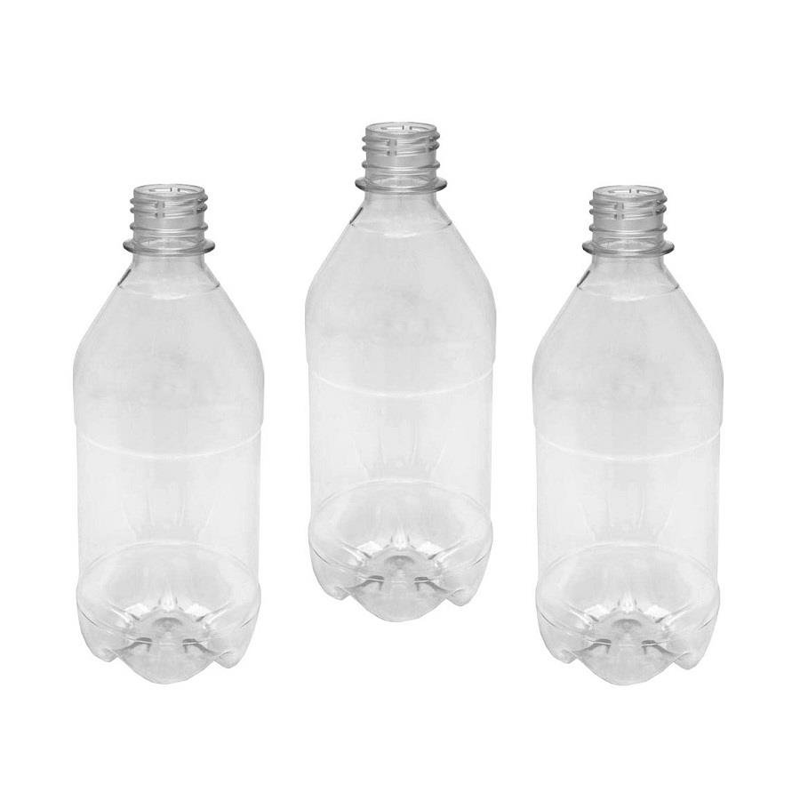 12 FRASCO PLÁSTICO CRISTAL 500ML TAMPA DOSADORA 20ML AGU - Imagem 3