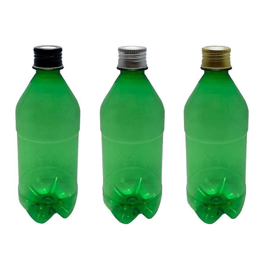 95 FRASCO PLÁSTICO VERDE 500ML TAMPA DIFUSOR C/ FURO AGU