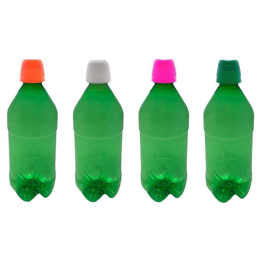 95 FRASCO PLÁSTICO VERDE PET 500ML TAMPA DOSADORA 20ML AGU - Imagem 2