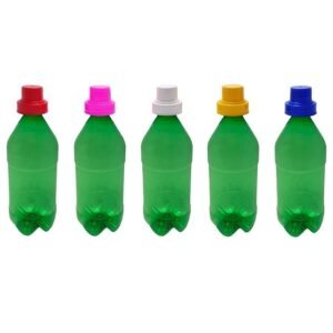 95 FRASCO PLÁSTICO VERDE PET 500ML TAMPA DOSADORA 30ML AGU