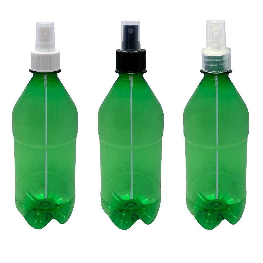 172 FRASCO PLÁSTICO VERDE PET 500ML VALVULA SPRAY S AGU