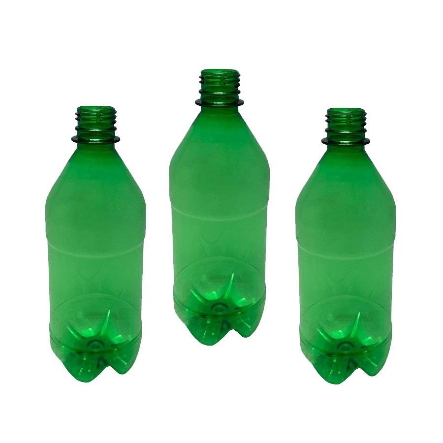 10 FRASCO PLÁSTICO VERDE PET 500ML VALVULA SPRAY S AGU - Imagem 2