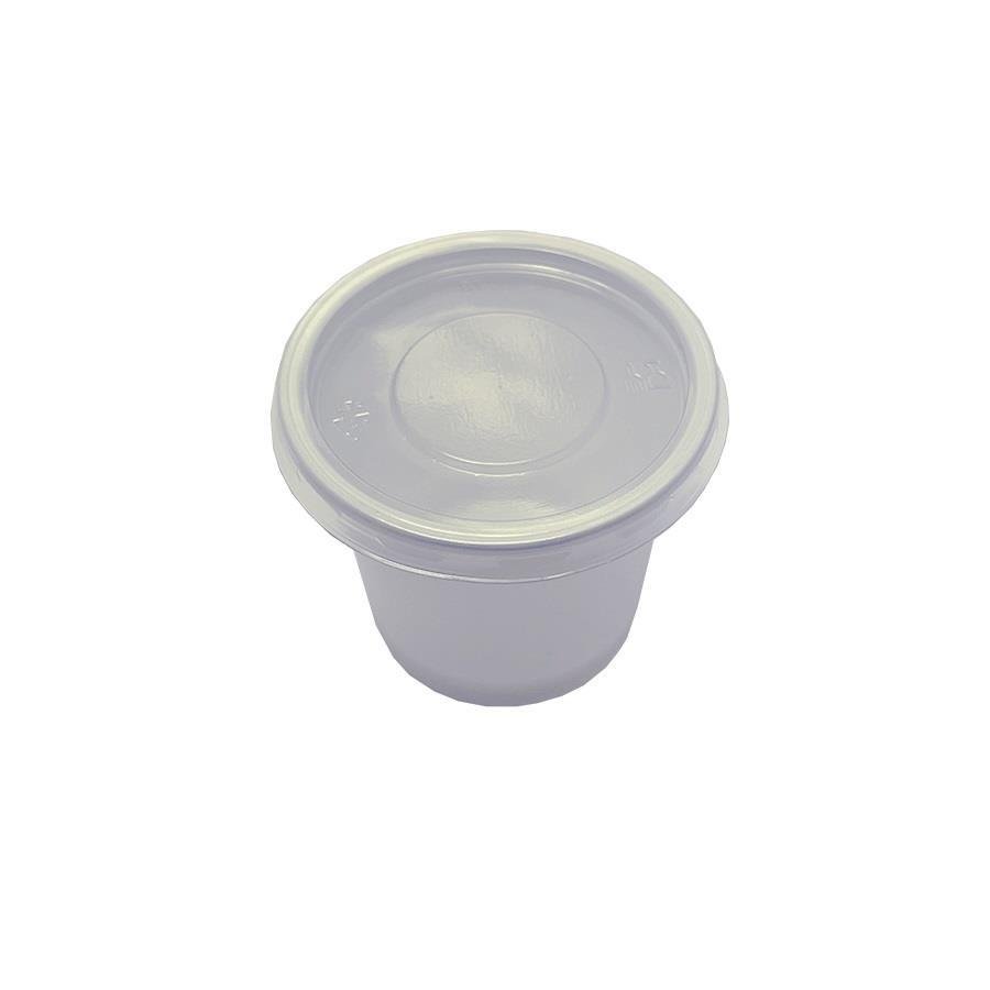 1400 POTE BRANCO MOLHO C/ TAMPA 60ML 59X47MM F697 FIBRAFORM - Imagem 2