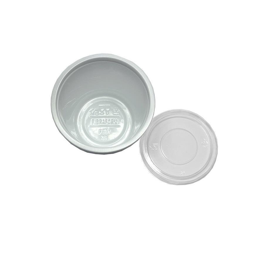 1400 POTE BRANCO MOLHO C/ TAMPA 60ML 59X47MM F697 FIBRAFORM - Imagem 3