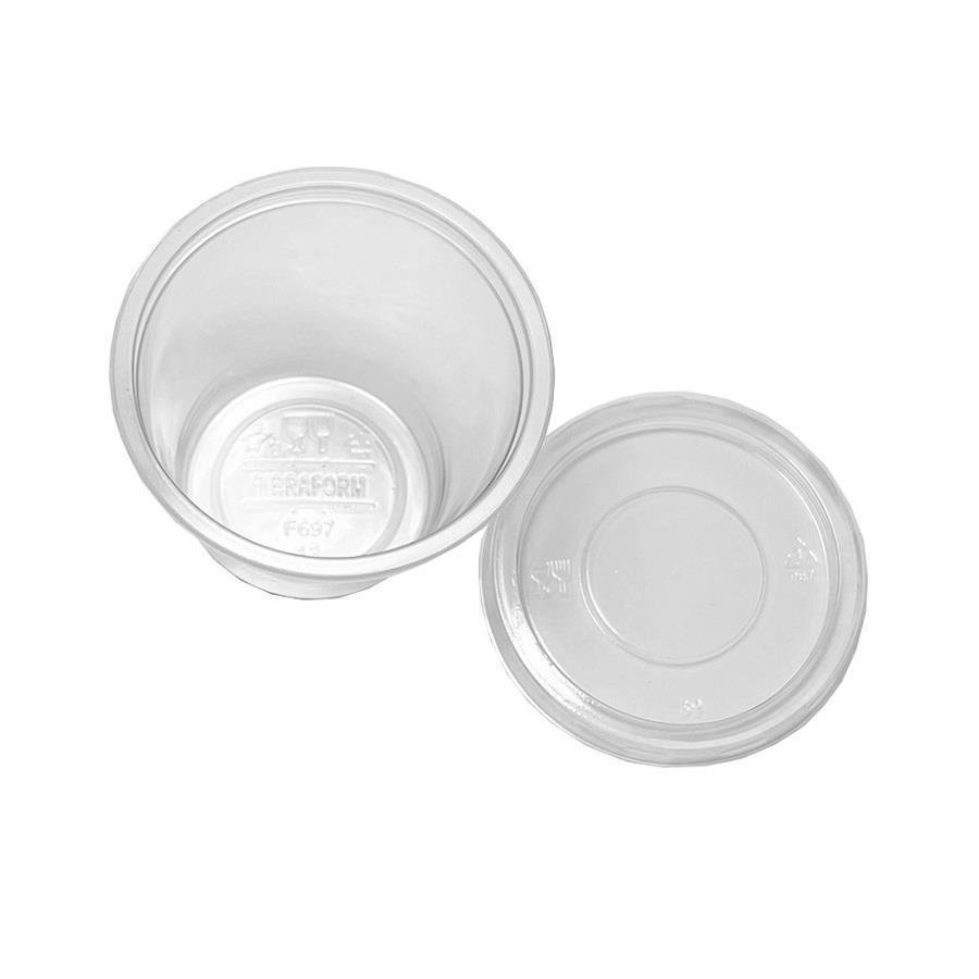 2800 POTE CRISTAL MOLHO C/ TAMPA 60ML 59X47MM F697 FIBRAFORM - Imagem 3