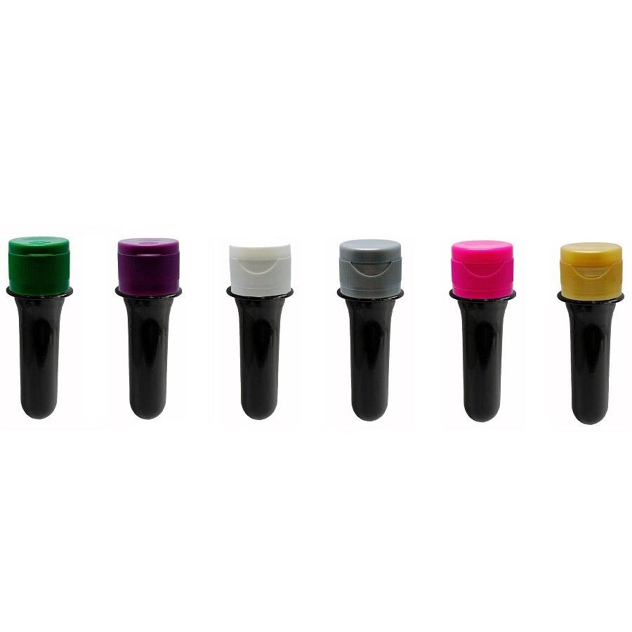 22 PREFORMA AMBAR 18ML PET 17G TUBETE 8CM FLIPTOP BATOQUE - Imagem 2