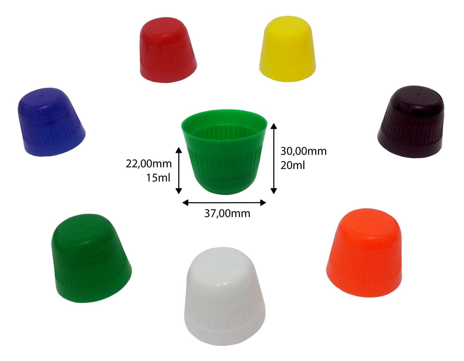 680 FRASCO PLÁSTICO VERDE PET 500ML TAMPA DOSADORA 20ML AGU - Imagem 5