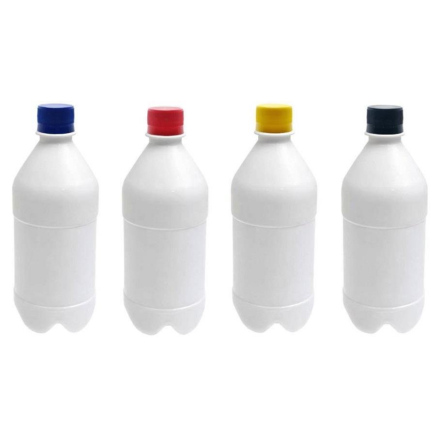 95 FRASCO PLÁSTICO BRANCO PET 500ML COM TAMPA S BATOQUE AGU