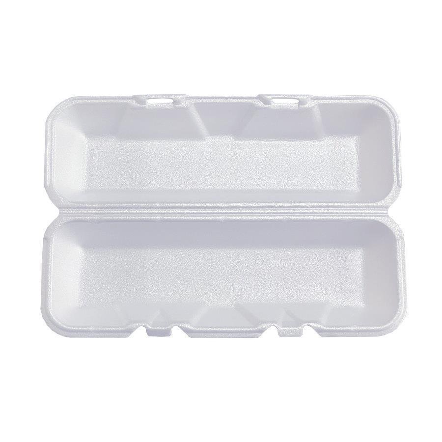 200 LANCHEIRA ISOPOR BRANCA 334X113X80MM DARNEL L1 D414101 - Imagem 2