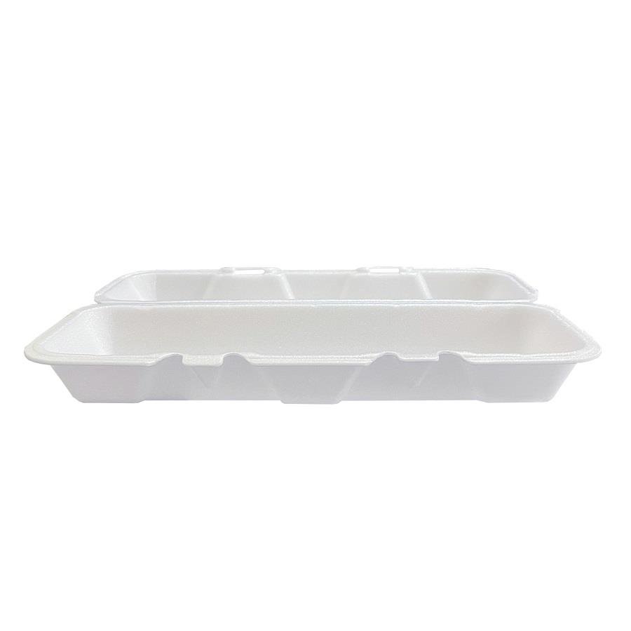 20 LANCHEIRA ISOPOR BRANCA 334X113X80MM DARNEL L1 D414101 - Imagem 5