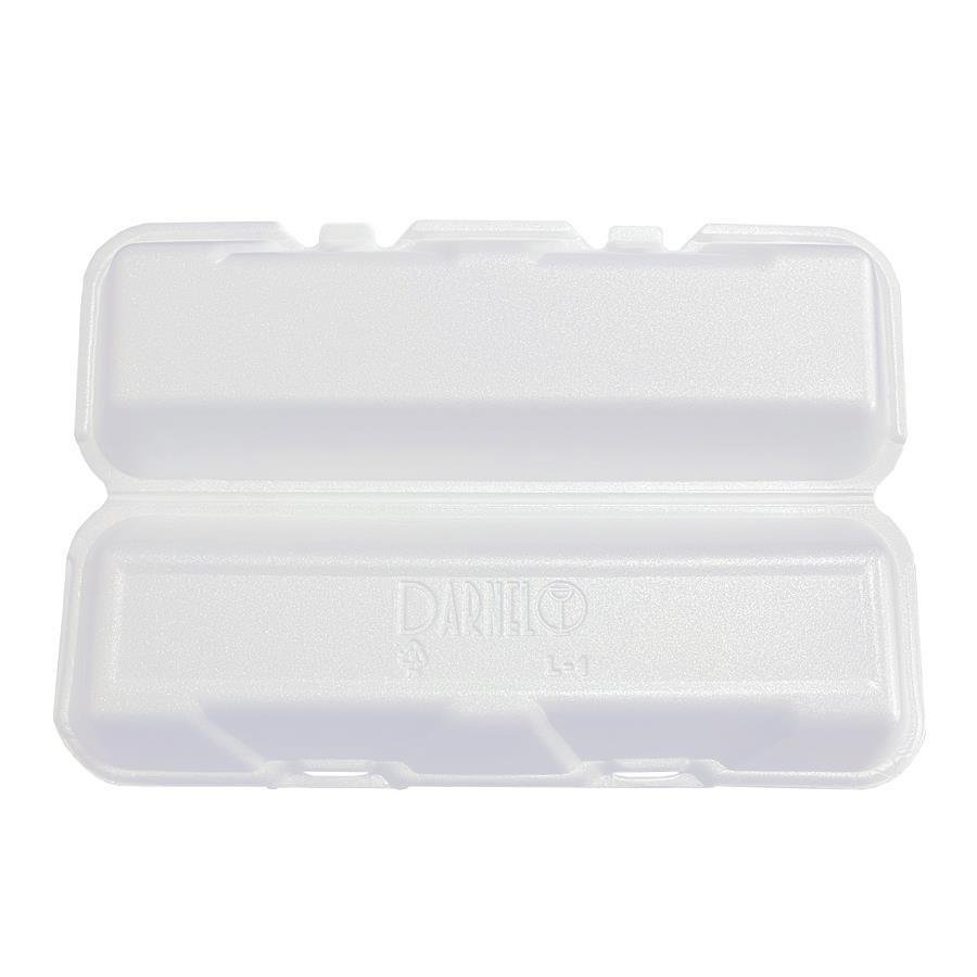 200 LANCHEIRA ISOPOR BRANCA 334X113X80MM DARNEL L1 D414101 - Imagem 3