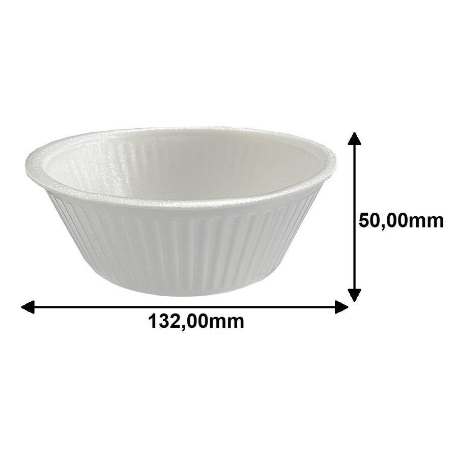 400 POTE TÉRMICO 300ML 130X49MM SEM TAMPA FIBRAFORM HF300 - Imagem 5