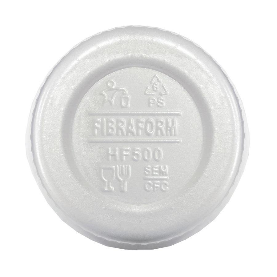 1200 POTE TÉRMICO 500ML 130X74MM SEM TAMPA FIBRAFORM HF500 - Imagem 4