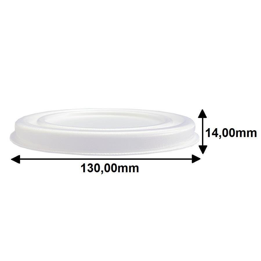 1200 TAMPA ISOPOR BRANCA 130X14MM FIBRAFORM HF130TP - Imagem 4